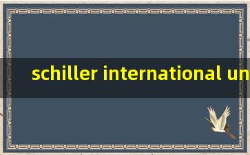 schiller international university